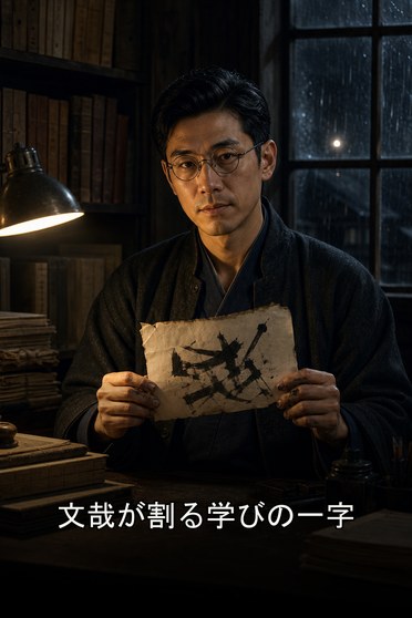 文哉が割る学びの一字 · 試験準備